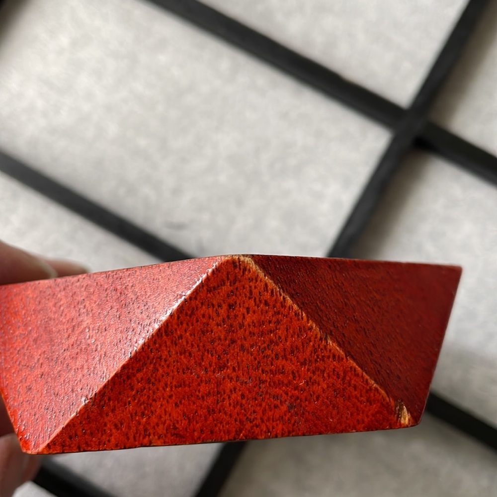 Dioscuri. Wood Bracelet - Picture 7 of 12